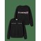NAME IT Nkflioca Ls Nreg Sweat Bru - BLACK - 134-140 – kuva 1