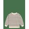 DAILY 7 Oversized Sweater Big Stripe - SANDSHELL - 128 – kuva 1