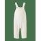 MANGO Long Knitted Dungarees - LT PASTEL BROWN - 68 – kuva 1