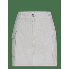 GINA TRICOT Striped Skirt - WHITE/STRIPE (1038) - S