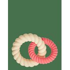 OYOY MINI Mellow Teether - CHERRY RED / VANILLA - One Size x 8