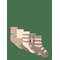 MINYMO Socks W. Pattern (5-Pack) - OFFWHITE - 23\26 – kuva 1