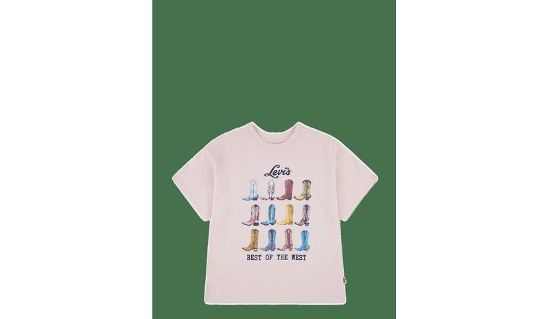LEVI'S Levi's® Boots Oversized Tee - CRYSTAL PINK - 152 – kuva 1/2