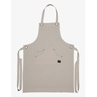 NOBLE HOUSE Apron Ronja Recycled - BEIGE - 65X90 cm
