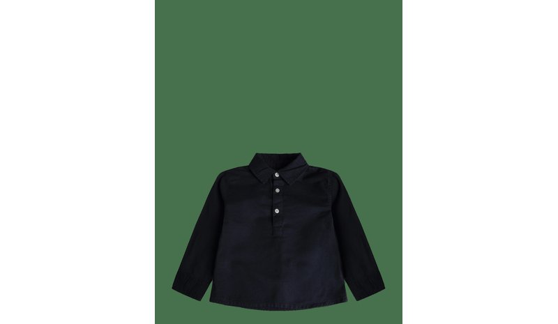 MANGO Cotton Denim Shirt - NAVY - 104 – kuva 1/2