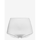 FEMILET Basic Cotton High Waist Brief - WHITE - 46