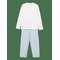 MANGO Striped Long Pyjamas - LT-PASTEL BLUE - 11-12 – kuva 1
