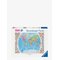 RAVENSBURGER Political World Map 1000P - MULTI COLOURED - One Size – kuva 1
