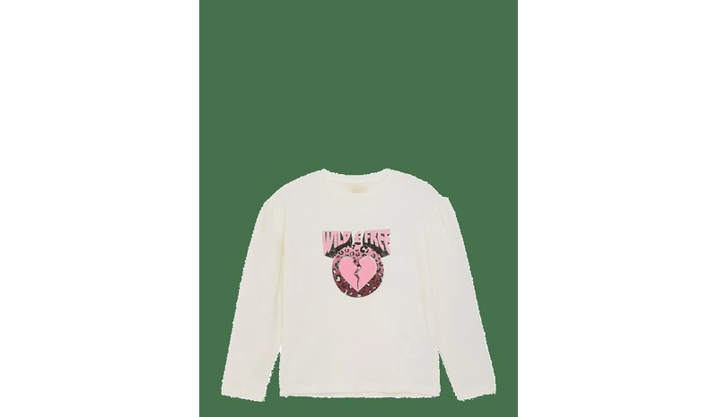 CREAMIE T-Shirt Ls - CLOUD - 122 – kuva 1/2