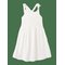 MANGO Gathered Panel Cotton Dress - NATURAL WHITE - 152 – kuva 1