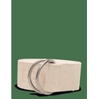 MOONCHILD YOGA WEAR Moonchild Yoga Strap - Organic Cott - NATURAL - 240X 3.8 cm