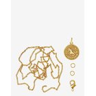 ME & MY BOX Zodiac Coin Pendant And Chain Set, Capricorn - GOLD-CAPRICORN - One Size