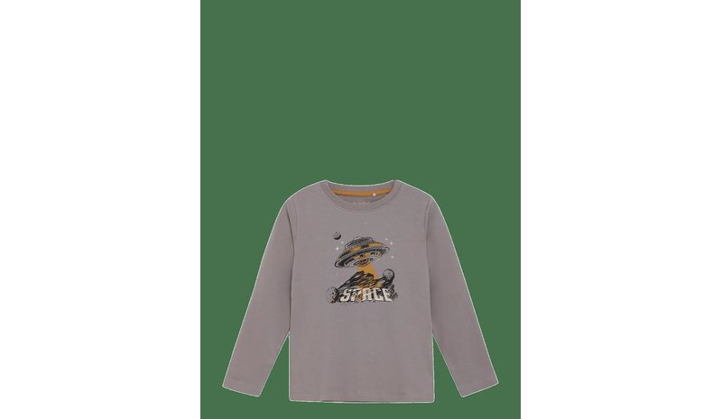 MINYMO T-Shirt Ls - CLOUDBURST - 98 – kuva 1/2