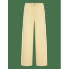 GINA TRICOT Striped Soft Trousers - YELLOW - XS