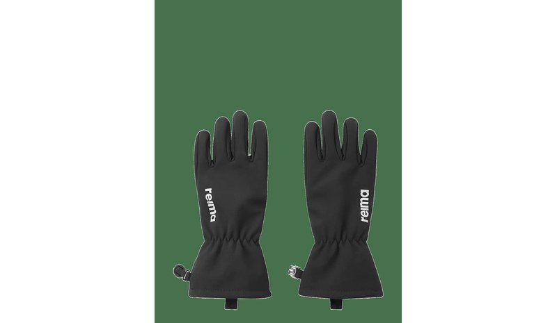 REIMA Softshell Gloves, Tehden - BLACK - 7 – kuva 1/2