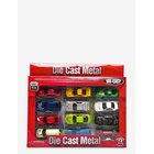 SUNTOY Bil Metall 12 St 7,5 Cm - MULTI - One Size