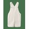 MANGO Striped Short Dungarees - LT PASTEL BROWN - 92 – kuva 1
