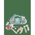 DANTOY Dentist Play Set Wood In Giftbox 19 Pcs - MIXED COLOURS - One Size