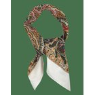 PORTIA 1924 Cotton Bandana - WHITE - One Size