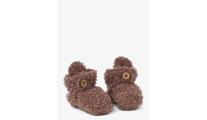 SMALLSTUFF Booties Bouclé Merino Wool - ROSE BROWN - 56-62 – kuva 1/2