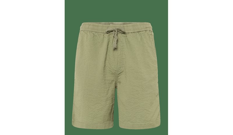SOLID Sdliam Seersucker Sho - VETIVER - M – kuva 1/2