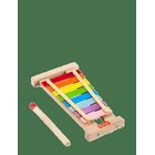 FISHER-PRICE Wooden Xylophone, Musical Instrument Toy For Toddlers, 2 Wood Pieces - MULTICOLOR - One Size