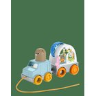 FISHER-PRICE Friendship Forest Pull-Along Camper Vehicle Baby & Toddler Activity Toy - MULTICOLOR - One Size