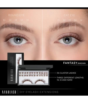 Nanolash Diy Eyelash Extensions Fantasy Bro – kuva 2/5