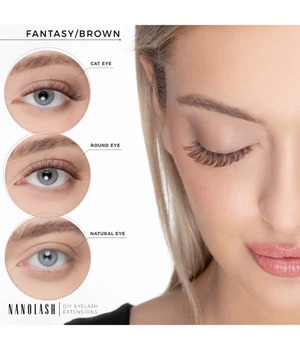 Nanolash Diy Eyelash Extensions Fantasy Bro – kuva 3/5