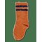 MINI RODINI Stripe Fluffy 1-Pack Socks - ORANGE - 36/39 – kuva 1