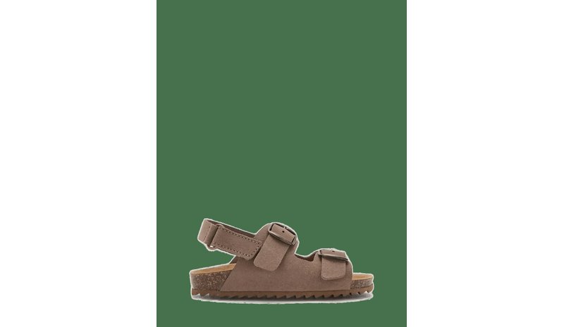 MANGO Buckles Leather Sandal - MEDIUM BROWN - 23 – kuva 1/2