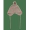 MANGO Knitted Bonnet With Pompom - MEDIUM BROWN - 62 – kuva 1