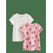 LINDEX 2-Pack Short-Sleeved Tops - LIGHT PINK - 116 – kuva 1
