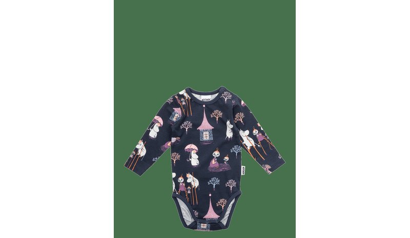 MOOMIN Översvämning Body - DARK BLUE - 86 – kuva 1/2