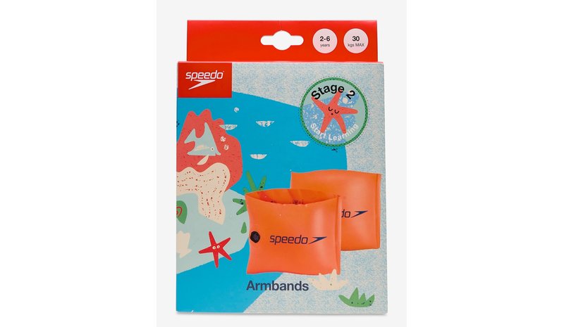 SPEEDO Junior Armbands - ORANGE - 12-14 – kuva 1/2