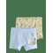 LINDEX Boxer 2 Pack Aop Moomin Hidden - LIGHT BLUE - 122/128 – kuva 1