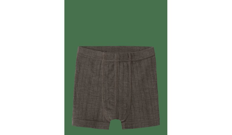 NAME IT Nmmwang Wool Needle Boxer - MOREL - 110 – kuva 1/2