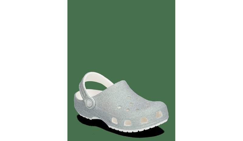 CROCS Classic Iridescent Glitter Cgk - WHITE - 29/30 – kuva 1/2