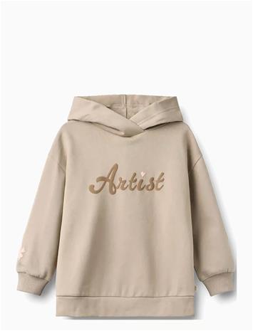 WHEAT Sweatshirt L/S Frances - GREY MOON - 92 – kuva 1/2