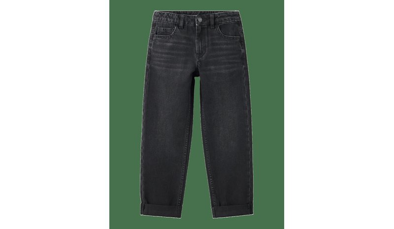 MANGO Regular Fit Jeans With Rolled-Up Hem - OPEN GREY - 152 – kuva 1/4