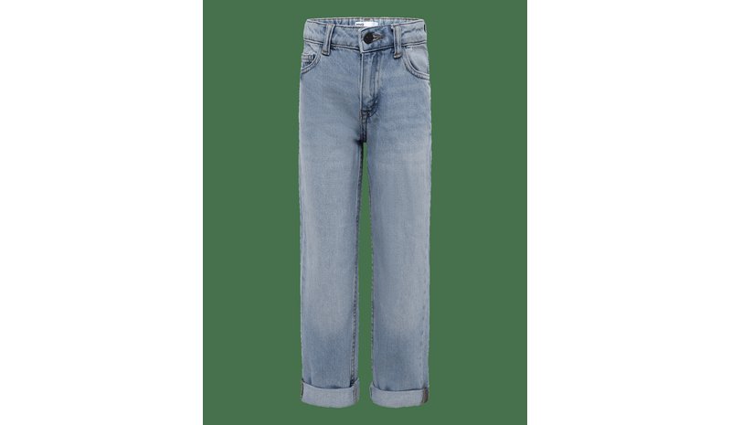 MANGO Regular Fit Jeans With Rolled-Up Hem - OPEN BLUE - 164