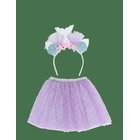 IPK Mermaid Accessory Set For Children, Headband And Skirt - MULTI COLOR - 0