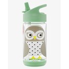 3 SPROUTS Water Bottle - MINT - OWL - 6.35X6.35X18 cm