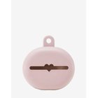 HEVEA Pacifier Keeper Case, Natural Rubber - POWDER PINK - One Size