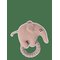 SMALLSTUFF Rattle, Elephant, Merino Wool, Powder - POWDER - One Size – kuva 1