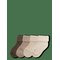 MANGO Ribbed Socks Pack - LT PASTEL BROWN - 8-10 – kuva 1