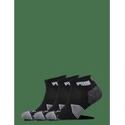 PUMA GOLF Puma Essential 1/4 Cut 3 Pair Pack - PUMA BLACK - 42-47