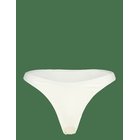WEEKDAY Brazilian Mini Bikini Bottom - WHITE - L