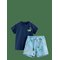 LINDEX Set With Top And Shorts - LIGHT BLUE - 68 – kuva 1
