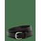 MANGO Faux-Leather Belt - BLACK - S – kuva 1